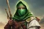 Placeholder: Robin Hood as a masked vigilante superhero that also looks cool