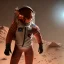 Placeholder: an astronaut in Mars, highly detailed, 3d render