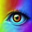 Placeholder: Rainbow eyes