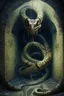 Placeholder: Horrific Giant Sewer Skeleton Snake