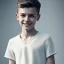 Placeholder: beautiful smooth realistic, Russian male boy, 11 y/o boy, white background, extremely sharp detail, finely tuned detail, ultra high definition, 8k, unreal engine 5, ultra sharp focus, smile teeth, happy