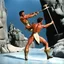 Placeholder: (colour rich res from the movie: Jason and the Argonauts (1963)) Vintage Figure Skating