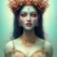 Placeholder: beautiful goddess, wearing gown of gemstones | fantasy, hyper-detailed, accurate anatomy, symmetrical facial features, sharp focus, volumetric lighting, 16k | karol bak, yoshitaka amano, tom bagshaw, aurora, zbrush cel-shaded, cgsociety | ethereal beautiful astral vaporwave storybook illustration, dark fantasy