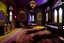 Placeholder: A purple vampire mansion designed in Moroccan rug art painted by Paul Gauguin