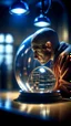 Placeholder: prisoner watching himself inside on a bright Crystal ball, shot on Hasselblad h6d-400c, zeiss prime lens, bokeh like f/0.8, tilt-shift lens 8k, high detail, smooth render, down-light, unreal engine, prize winning