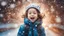 Placeholder: Magical Fantastic young happy child facing camera, Liquid Structure, Flying snowflakes, Splash, Portrait Photography, Fantasy Background, Intricate Patterns, Ultra Detailed, Luminous, Radiance, Joy, Exuberance, Fun, energy, excitement, Ultra Realism, Complex Details, Intricate Details, 16k, HDR, High Quality, Trending On Artstation, Sharp Focus, Studio Photo, Intricate Details, Highly Detailed, perfect anatomy