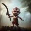 Placeholder: Cute baby video game god of war krotos, axe, mytology, 8k resulation, cinematic lighting, octane render, unreal engine 5