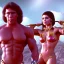 Placeholder: young hilar rhoda bodybuilder conan the destroyer 1 9 8 5, movie still dvd screengrab