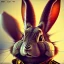 Placeholder: steampunk rabbit,steampunk style, polaroid,outdoors,shallow depth of field, close up, macro lens, cinematic, unreal engine ultra detailed, by japbun2-40