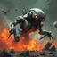 Placeholder: AI APOCOLYPSE DESTRUCTION AND CHAOS ROBOT WAR