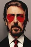 Placeholder: a menacing Hans Gruber wearing red-tinted glasses