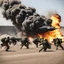 Placeholder: Move in to fire at the mainstream of bombers Let off a sharp burst and then turn away Roll over, spin 'round to come in behind them Move to their blindsides and firing again