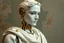 Placeholder: an automaton, a mechanical man, made of ivory porcelain skin, with bronze gold trims, doll-like features, dressed in classical greek clothes, empty black eyes and unexpressive face, full figure, photorealism