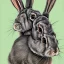 Placeholder: rabbit portrait