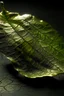 Placeholder: Organic leaf became metallic