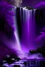 Placeholder: violet waterfall