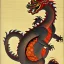 Placeholder: Ukiyo-e painting of a dragon