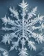 Placeholder: The intricate, crystalline structure of a snowflake, captured in extreme detail, with each delicate branch and pattern visible.