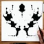Placeholder: draw a Rorschach inkblot