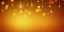 Placeholder: Festive abstract bokeh background - golden bokeh lights, beige - New Year, Anniversary, Wedding, banner