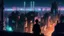Placeholder: Cyberpunk City skyline