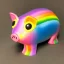 Placeholder: rainbow pig with wings