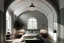 Placeholder: arch-shaped ceiling bedroom