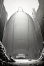 Placeholder: dark hole, environment, greyscale