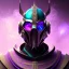 Placeholder: full body medieval purple masked villain in galaxy, teal and purple smoke, detailed, realistic, 4k