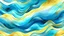 Placeholder: Sea waves pattern abstract background, blue and gold waves texture, imitation of watercolor painting. Generative AI.