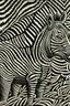 Placeholder: Linocut zebra