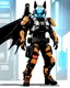 Placeholder: a titanfall pilot that is part bat, concept art, furry, humanoid, cyberpunk, anthropomorphic bat, titanfall 2