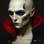 Placeholder: Vampire the Masquerade, dark, gothic, renaissance oil painting, portrait, pale skin, vampire, undead, character concept, artstation