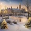 Placeholder: UK Christmas card design image beautiful photo festive happy