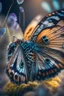 Placeholder: butterfly portrait in fungus garden, hi detail, 4k, clear focus, depth of field, color correction, studio quality, backlight