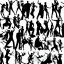 Placeholder: Jazz dancers, Silhouettes, gestures