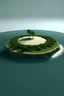 Placeholder: small flat circular island with nothing on it