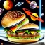 Placeholder: Fast food in outer space