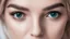 Placeholder: Dark circles on the beautiful eyes of a lady