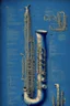 Placeholder: blueprint of saxophone