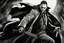 Placeholder: Action shot of Tom Hardy as Father Alexander Anderson from the live action "Hellsing" movie based on the anime of the same name. He is fighting Alucard (played by Tom Hiddleston).