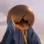 Placeholder: the broken sun melts down the mountain