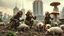 Placeholder: monkeys planting pigpens on the city apocalypse shit dancing mushroom funny moments