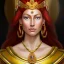 Placeholder: Ultra detailed fullbody Portrait in oil on canvas of beautiful REdhead amazon with Gold aRMOR sAINT SEYA style ,extremely detailed digital painting, extremely detailed face,perfect crystal clear Big Glowing eyes, mystical colors ,perfectly centered image, perfect composition, rim light, beautiful lighting, 8k, stunning scene, raytracing, anatomically correct, in the style of robert e howard and Ken Kelley and Ohrai Noriyoshi and Simon Bisley and tomzj1