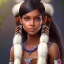 Placeholder: Native American girl, cute, beautiful, long hair, brown eyes, black hair, smiling, tan skin