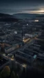 Placeholder: drone shot of Trondheim, shot on Hasselblad h6d-400c, zeiss prime lens, bokeh like f/0.8, tilt-shift lens 8k, high detail, smooth render, down-light, unreal engine, prize winning