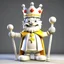 Placeholder: King cheerful 3D