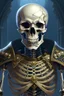 Placeholder: portrait of dungeons and dragons high quality skeleton