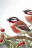 Placeholder: Strawberry sparrows