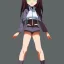 Placeholder: 2d cartoon realistic anime character standing